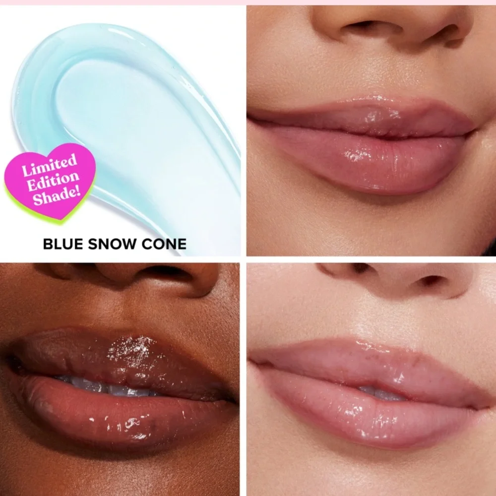 Too Faced Kissing Jelly Twice Upon A Time in Bubblegum & Blue Snow Cone